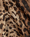 Леопардовая блузка из шелка Dolce&Gabbana | Фото 4