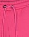 Спортивные брюки из футера цвета фуксии Dan Maralex | Фото 3