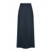 Темно-синяя юбка с поясом на резинке Panicale | Фото 1