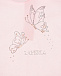 Розовый песочник с бабочками из страз La Perla | Фото 3