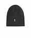 Темно-серая шапка из шерсти с патчами Il Trenino | Фото 2