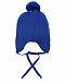 Синяя шапка с меховой отделкой Il Trenino | Фото 2