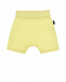 Желтые шорты с принтом &quot;краб&quot; Sanetta Kidswear | Фото 2