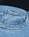 Голубые джинсы длиной 7/8 Pietro Brunelli | Фото 8