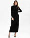 Платье SARA с воротником стойкой, темно-коричневое Pietro Brunelli | Фото 2