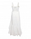 Белое платье с асимметричной юбкой Charo Ruiz | Фото 5