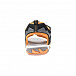 Черные сандалии с оранжевой подкладкой SUPERFIT | Фото 3