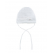 Белая шапка со стразами Swarovski MaxiMo | Фото 1
