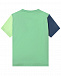 Зеленая футболка с накладным карманом Sanetta Kidswear | Фото 2