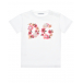 Футболка с логотипом из цветов Dolce&Gabbana | Фото 1