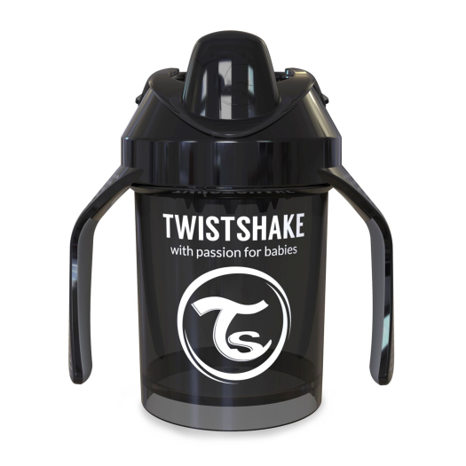 Поильник Twistshake Kid Cup 230 мл. черный, 4+  | Фото 1