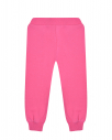 Спортивные брюки с принтом "100% Pure Moschino", розовые