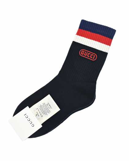 Спортивные носки с логотипом GUCCI | Фото 1
