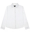 Рубашка из белого поплина Emporio Armani | Фото 2