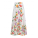 Белая юбка макси с цветочным принтом Charo Ruiz | Фото 1