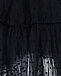 Черная юбка с принтом в горошек Monnalisa | Фото 3