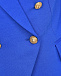 Синий двубортный пиджак Balmain | Фото 3