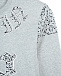 Платье-пуловер с принтом и стразами Philipp Plein | Фото 4