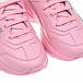 Розовые кроссовки из кожи GUCCI | Фото 7