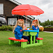 Стол садовый с зонтом Kids Garden голубой UNIX Kids | Фото 11