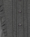 Серый сарафан с отделкой рюшами Monnalisa | Фото 3