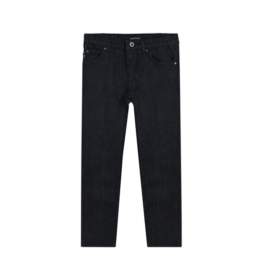 Черные джинсовые брюки Emporio Armani | Фото 1