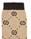 Бежевые носки с логотипом GUCCI | Фото 2