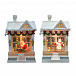 Новогодний сувенир &quot;Заснеженный домик&quot; 18.5х9.8х25.5 см (LED) 2 вида, цена за 1 шт. Timstor | Фото 3