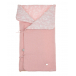Вязаный конверт с цветочным принтом на подкладке, розовый Paz Rodriguez | Фото 1