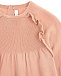 Розовое платье с оборками на рукавах  | Фото 3