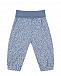 Синие спортивные брюки с принтом в сердечках Sanetta fiftyseven | Фото 2