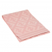 Розовый шарф с логотипом в тон Fendi | Фото 1