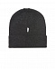 Темно-серая шапка из шерсти с отворотом Il Trenino | Фото 2