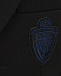 Однобортный пиджак черного цвета Dal Lago | Фото 4