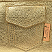 Золотистая сумка с декоративным карманом Balmain | Фото 5