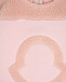 Розовое платье с плюшевыми вставками Moncler | Фото 3