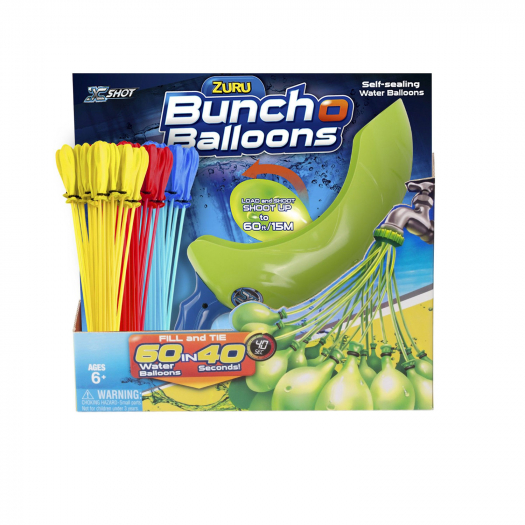 Игрушка ZURU Bunch O Balloons Продвинутый набор 100шаров+пуск.устр-во  | Фото 1