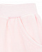 Розовые брюки с логотипом на манжетах Fendi | Фото 4