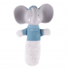 Мягконабивная игрушка-пищалка с головой из натурального каучука слоник Alvin  | Фото 1