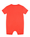 Красный песочник с логотипом Moschino | Фото 2