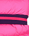 Розовый пуховый комбинезон Moncler | Фото 8