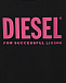 Черное платье с розовым логотипом Diesel | Фото 3