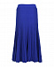 Синяя юбка с плиссированной отделкой Parosh | Фото 5