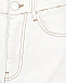 Белые прямые джинсы ROHE | Фото 3