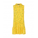 Желтое платье с цветочным принтом Pietro Brunelli | Фото 1