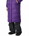 Стеганое двусторонне пальто, фиолетовое Yves Salomon | Фото 13