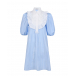 Голубое платье с белым воротником Vivetta | Фото 1