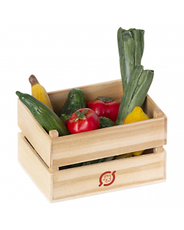 Ящик с игрушечными овощами и фруктами Maileg , арт. 11-1307-00 | Фото 1