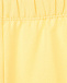 Желтые шорты с поясом на резинке Dan Maralex | Фото 3