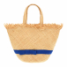 Соломенная сумка с синей лентой Aletta | Фото 1
